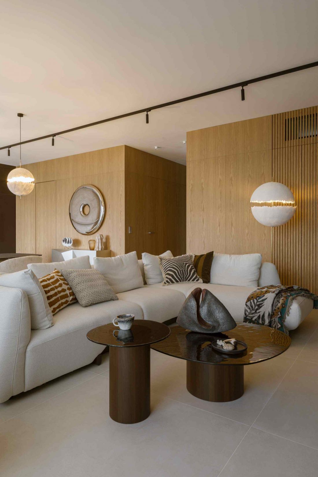 120-metrowy penthouse w Wilanowie zaprojektowany przez pracownię HOLA Design