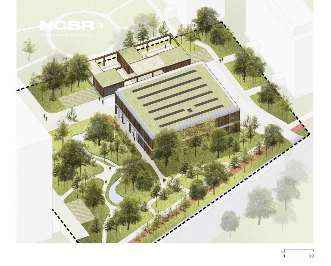 Projekt rozbudowy i nadbudowy budynku usługowego w Łodzi