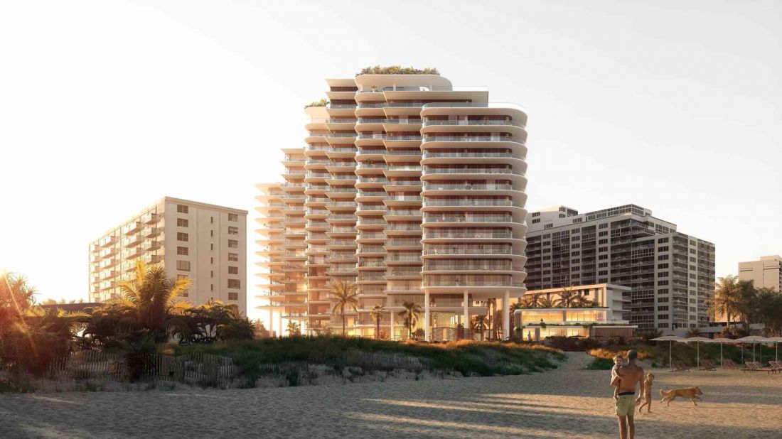 Kompleks mieszkaniowy w Miami