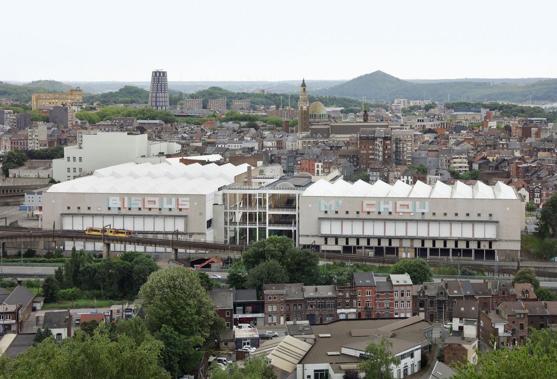 Palais des Expositions w Charleroi, proj.: AgwA, architecten jan de vylder inge vinck, Belgia