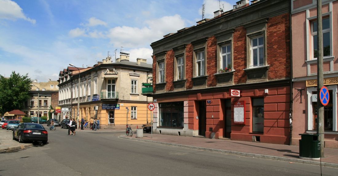 Kameralna zabudowa Rynku Dębnickiego w Krakowie