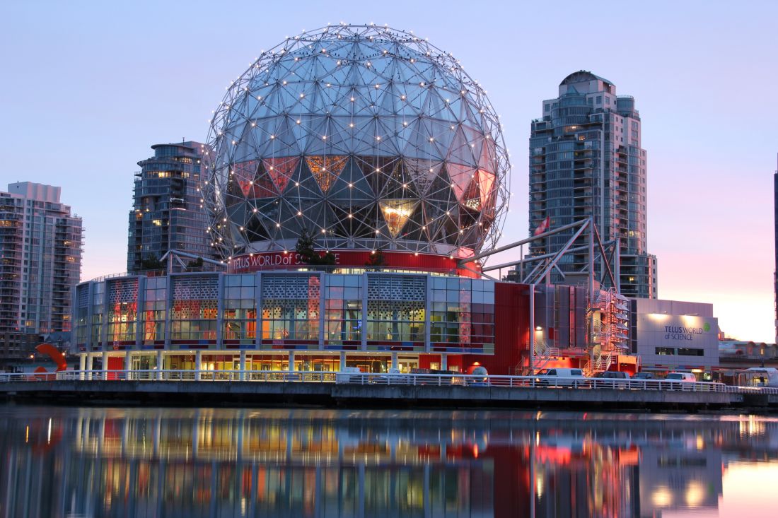 Science World w Vancouver, 1986, proj.: Bruno Freschi, konstr.: Bogusław Babicki