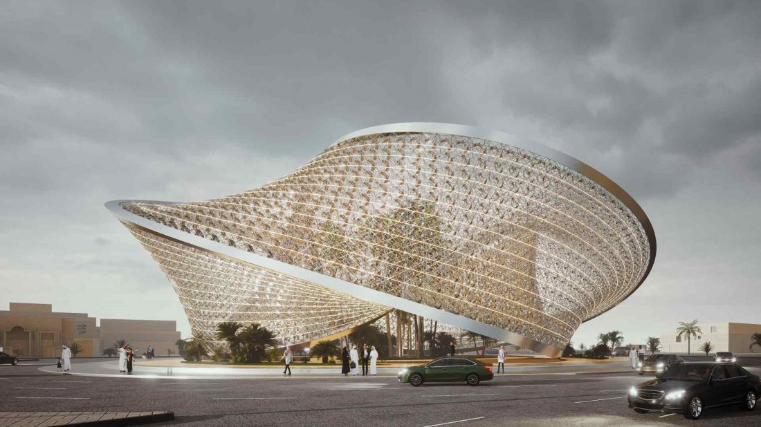 Parametryczna rzeźba w Arabii Saudyjskiej
