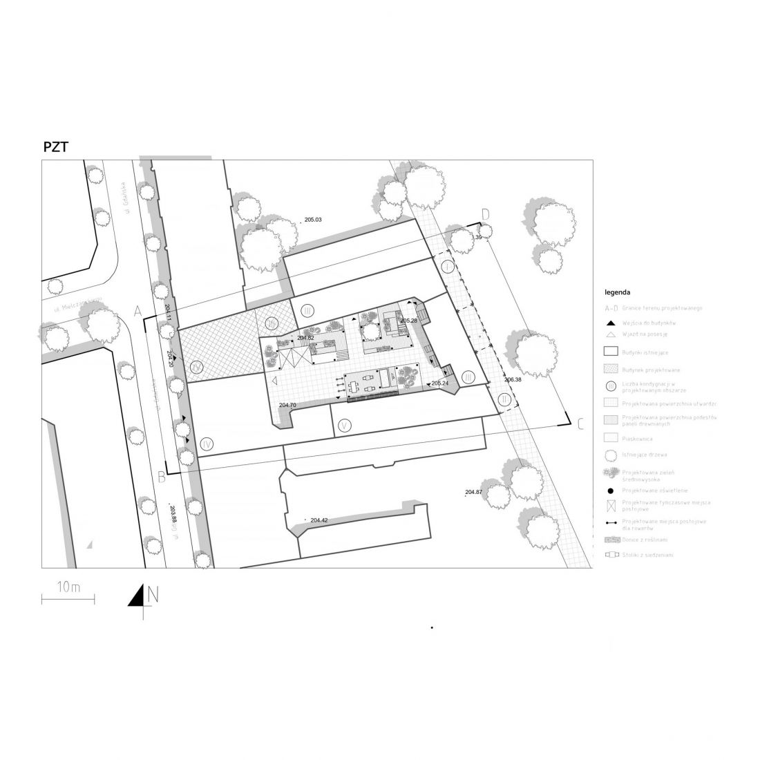 plan zagospodarowania terenu