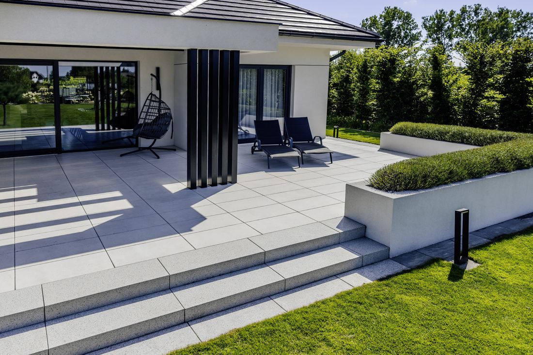 Płyty tarasowe Architect 60x60 - delicate białe