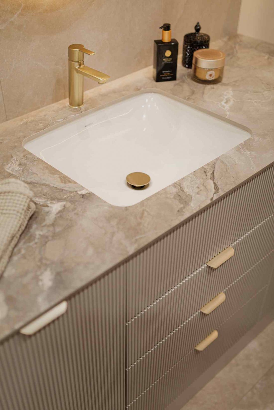 Łazienka w gdyńskim apartamencie