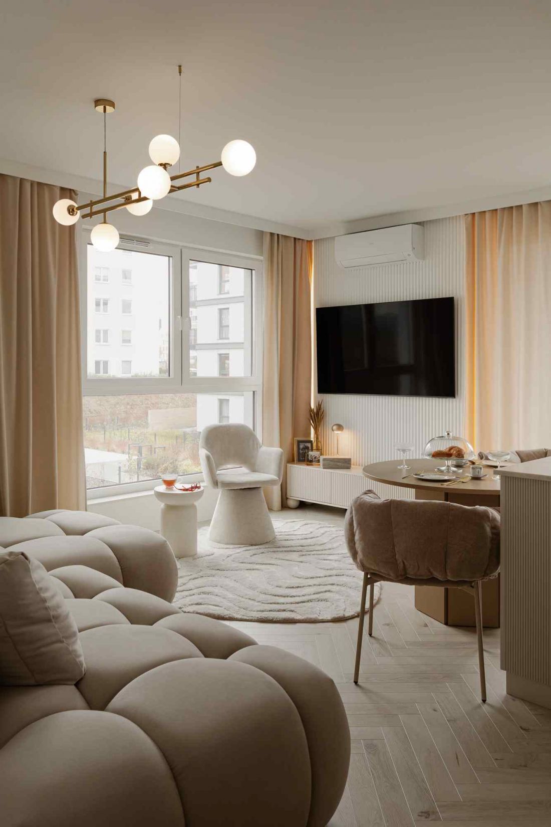 Soft minimalizm w gdyńskim apartamencie