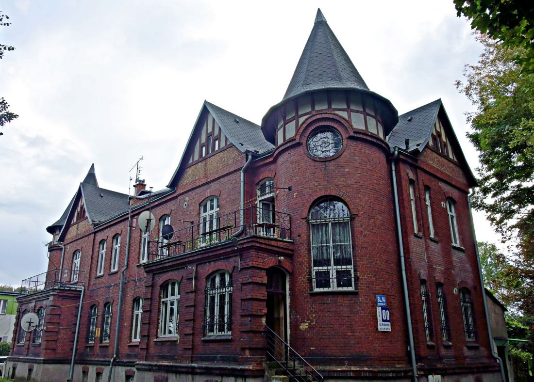Pałacyk Mottego w Częstochowie, 1909 r.