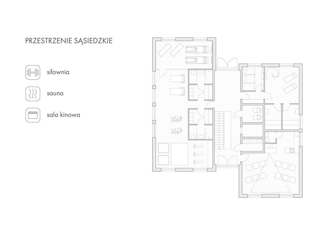 projekt studencki osiedla wielorodzinnego Anny Cukrowskiej z Wydziału Architektury Politechniki Warszawskiej