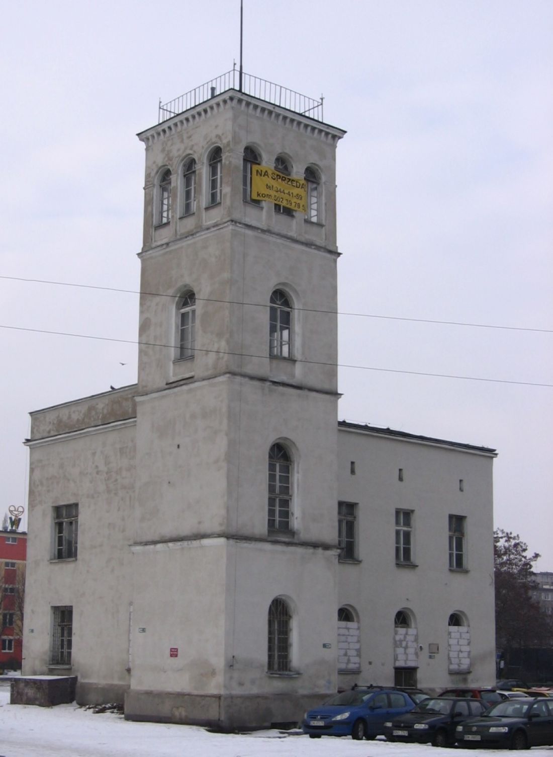 zachowany fragment budynku Dworca Marchijskiego, stan w 2006 roku