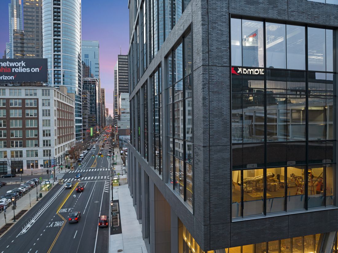 LF17 Obsidian shadow 2222 Market Street, Philadelphia, USA, projekt: Gensler