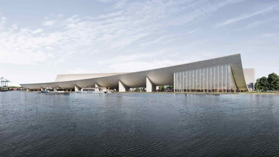 Muzeum Brise-Vent Havre Harbor