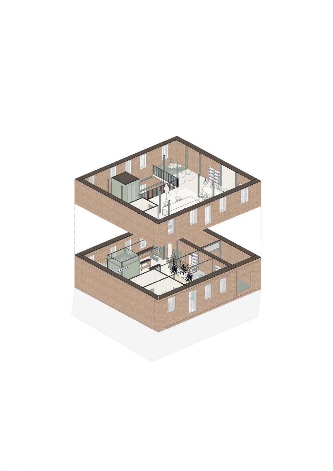 projekt studencki pracowni zielarskiej Zuzanny Polak i Kamili Ostaszewskiej z Wydziału Architektury Politechniki Białostockiej