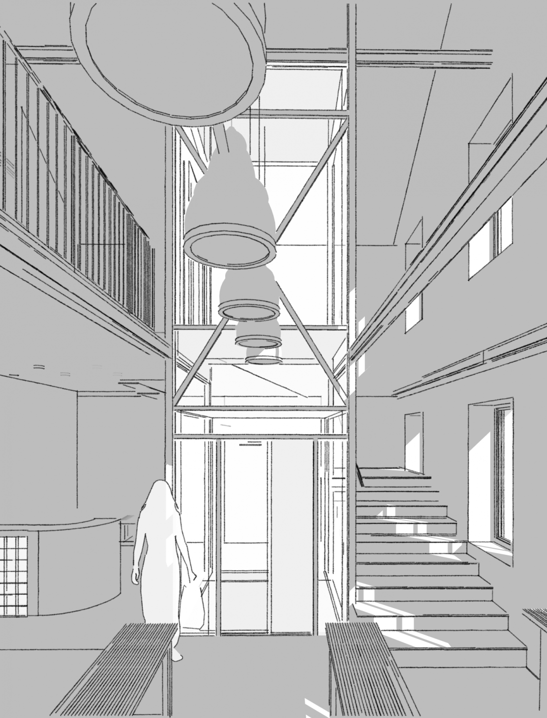 projekt studencki pracowni zielarskiej Zuzanny Polak i Kamili Ostaszewskiej z Wydziału Architektury Politechniki Białostockiej
