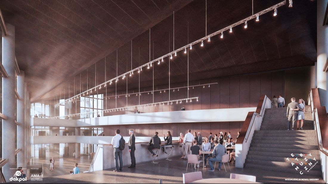 Teatr Muzyczny w Poznaniu - koncepcja, luty 2026