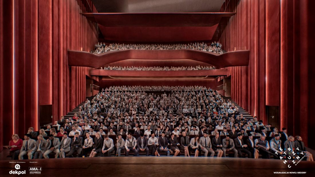 Teatr Muzyczny w Poznaniu - koncepcja, luty 2026