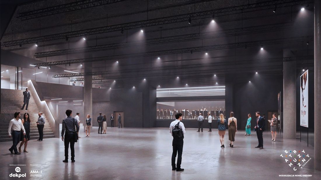 Teatr Muzyczny w Poznaniu - koncepcja, luty 2026