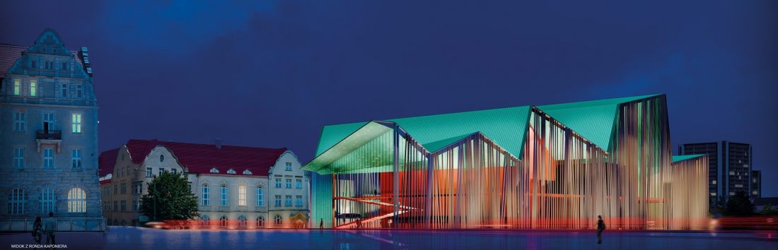Teatr Muzyczny w Poznaniu - koncepcja konkursowa z 2019 r.