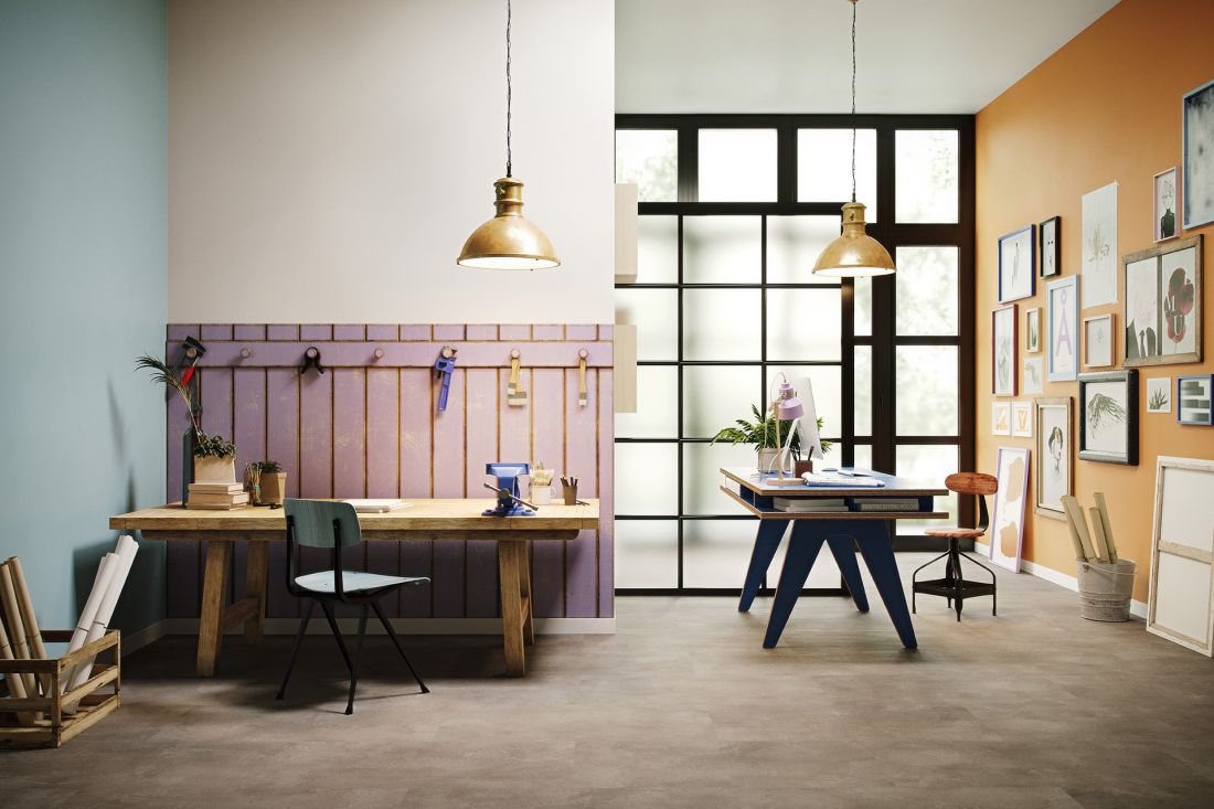 Wineo 1000 stone L Urban Concrete Smoke
