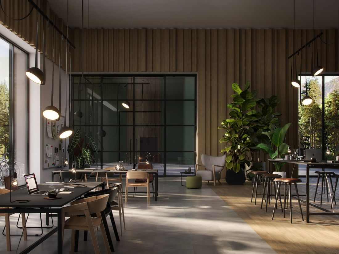 Wineo 1000 wood L Loft Concrete Grey