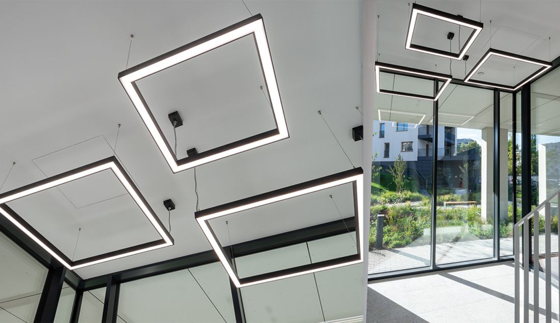 GEOMETRIC SQUARE LED
