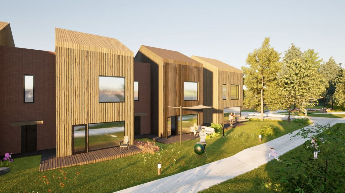 projekt studencki Natalii Dobrosińskiej z Budownictwa, Architektury i Inżynierii Środowiska Politechniki Łódzkiej
