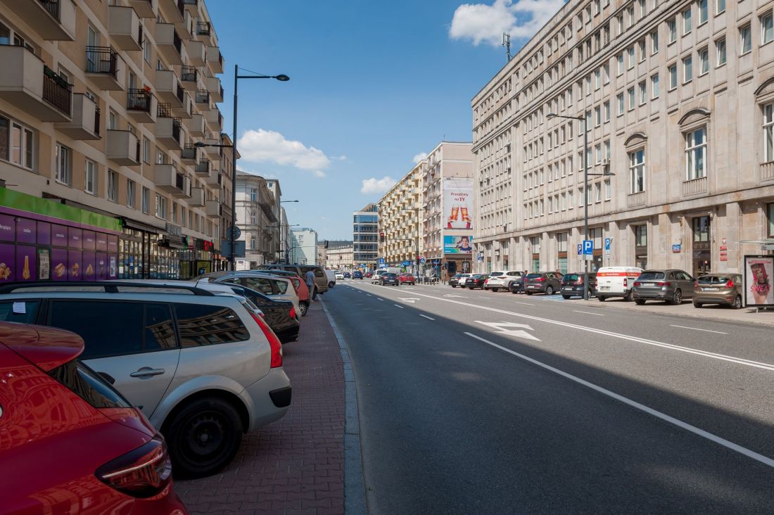 Ulica Krucza w Warszawie przed przebudową