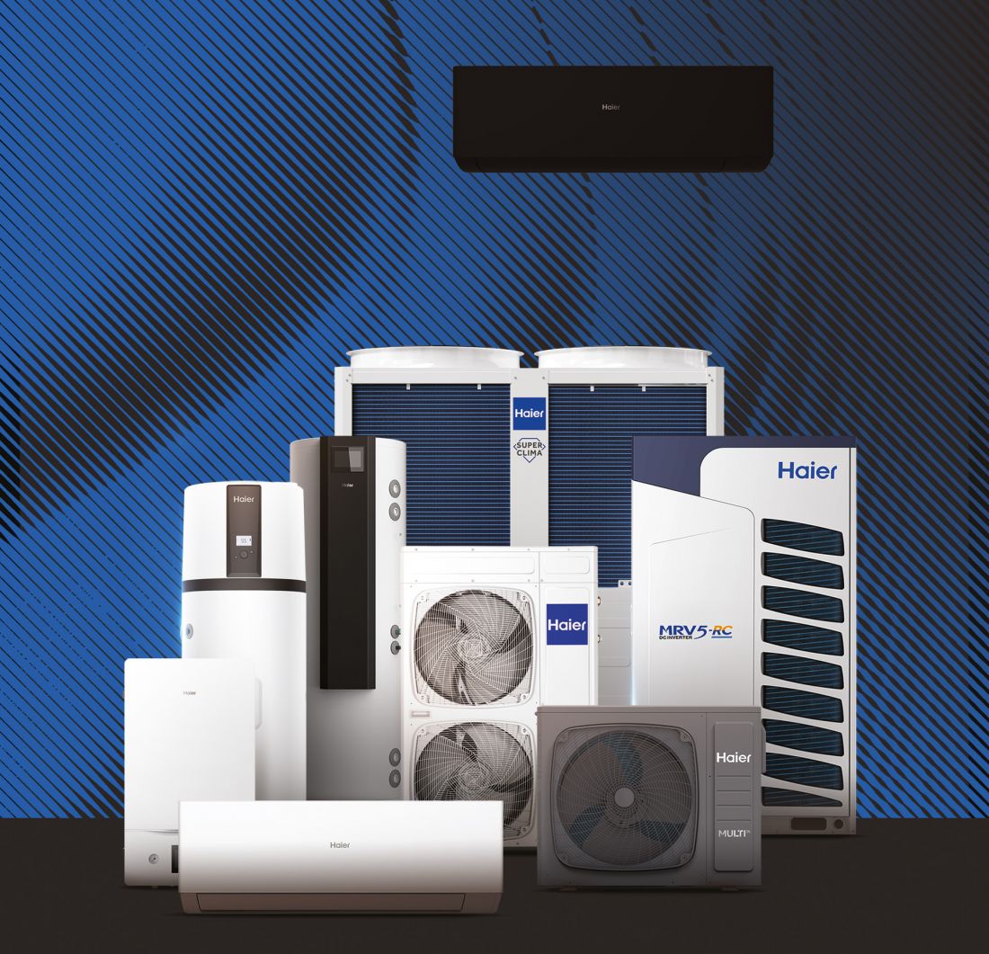 HAIER – Forward Together. Kompleksowa oferta systemów klimatyzacji i pomp ciepła