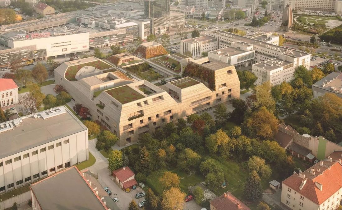 II miejsce w konkursie na projekt kompleksu „Biblioteka Nowa” w Rzeszowie