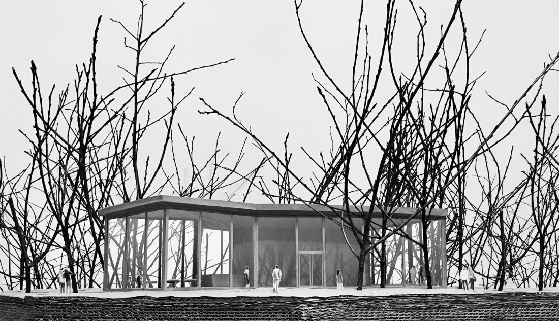 projekt studencki Aleksandry Dąbrowskiej z Wydziału Architektury Politechniki Warszawskiej