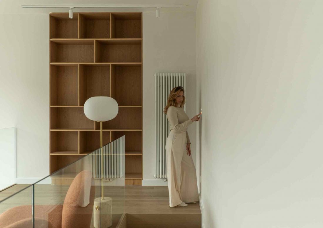 Dwupoziomowy apartament na Powiślu