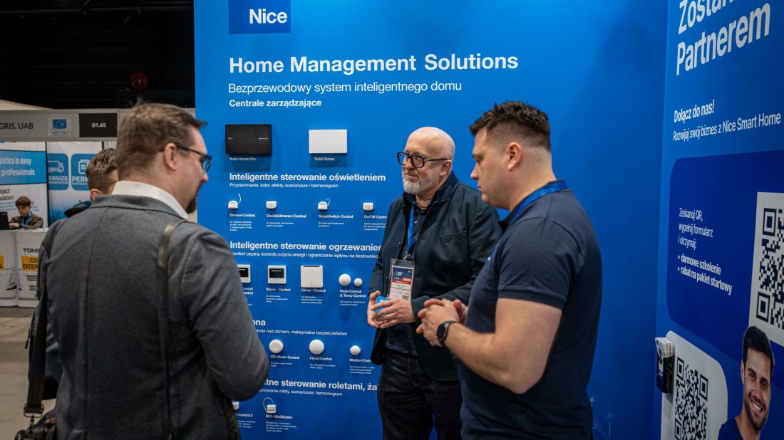Nice na targach Smart Home & IoT Expo - jeden ekosystem inteligentnego domu