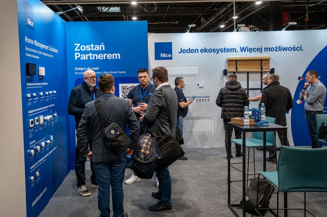 Nice na targach Smart Home & IoT Expo - jeden ekosystem inteligentnego domu