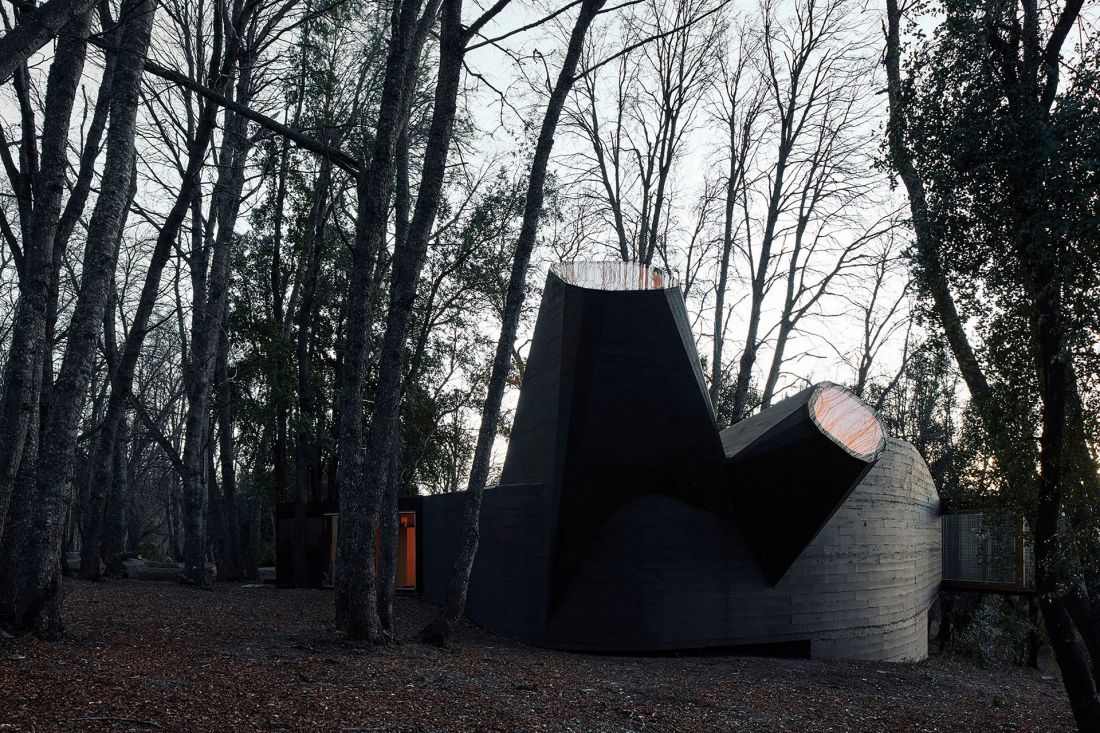 Dom Poematu o kącie prostym, Vilches, Chile, 2013