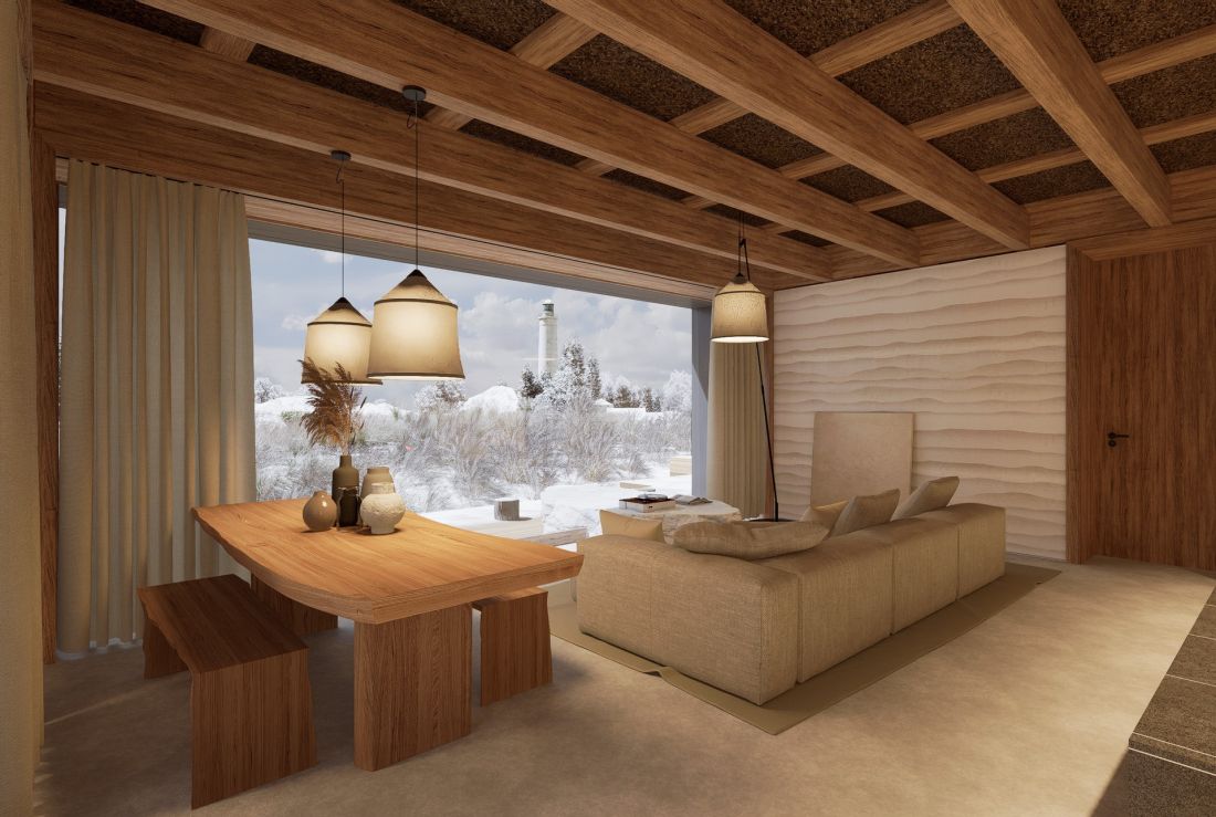 sommerhus 4-osobowy, strefa wypoczynkowa