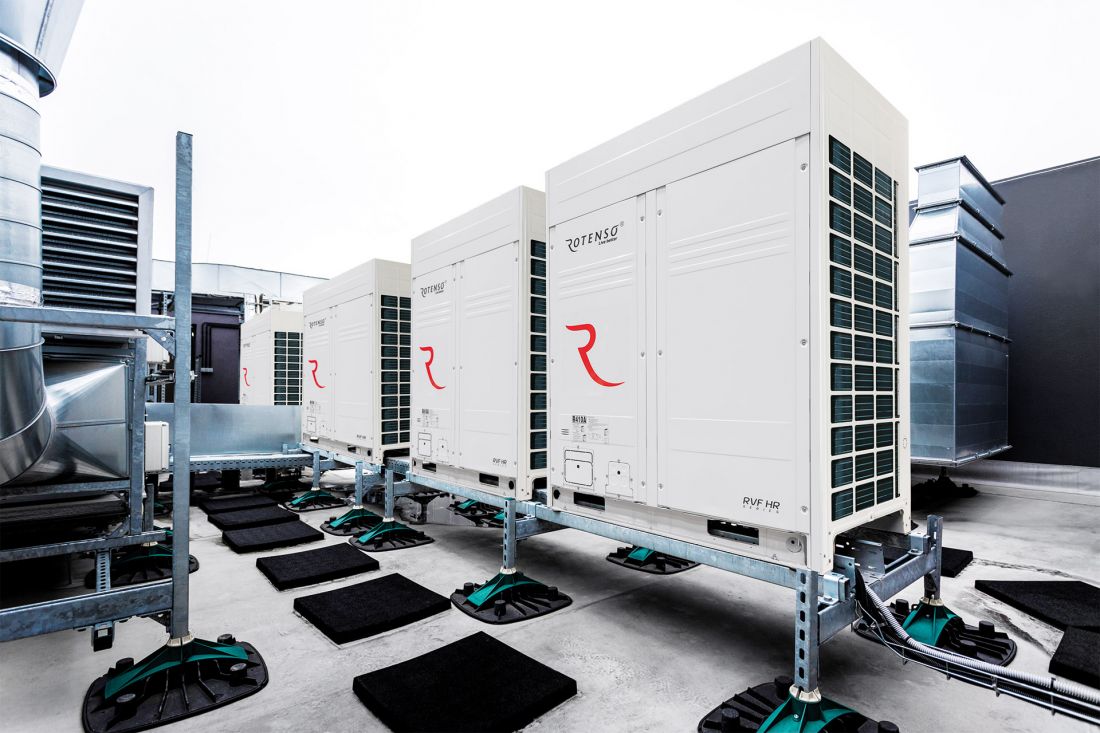 3-rurowy system klimatyzacji z odzyskiem ciepła Rotenso RVF HR