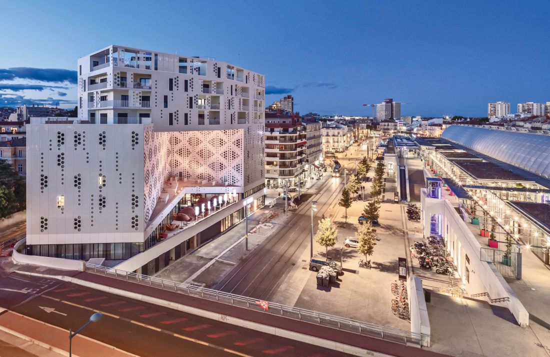 budynek mieszkalno-hotelowo-usługowy Belaroïa w Montpellier, Francja, 2013-2019
