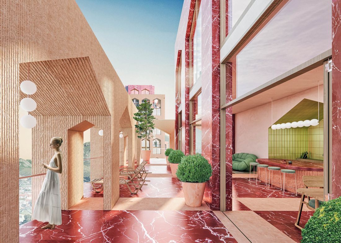 projekt Upper East Tirana, Albania, 2025-2029