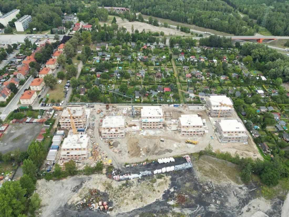Osiedle KTBS przy ulicy Kosmicznej na Giszowcu
