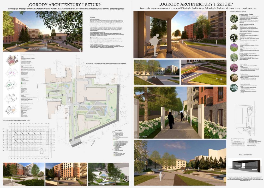 Zwycięski projekt w konkursie „Ogrody Architektury i Sztuki”