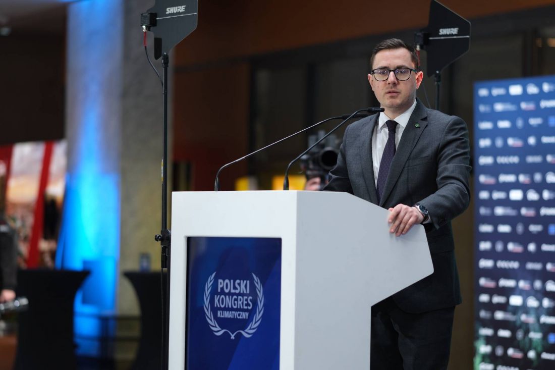 Minister energii Miłosz Motyka
