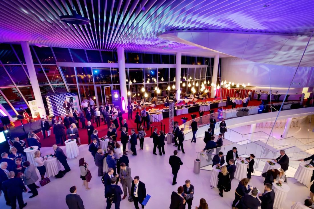 Sala kongresowa w centrum ICE Kraków