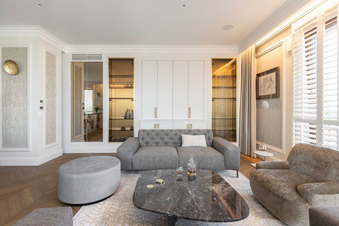110-metrowy apartament zaprojektowany przez Annę Wilniewczyc