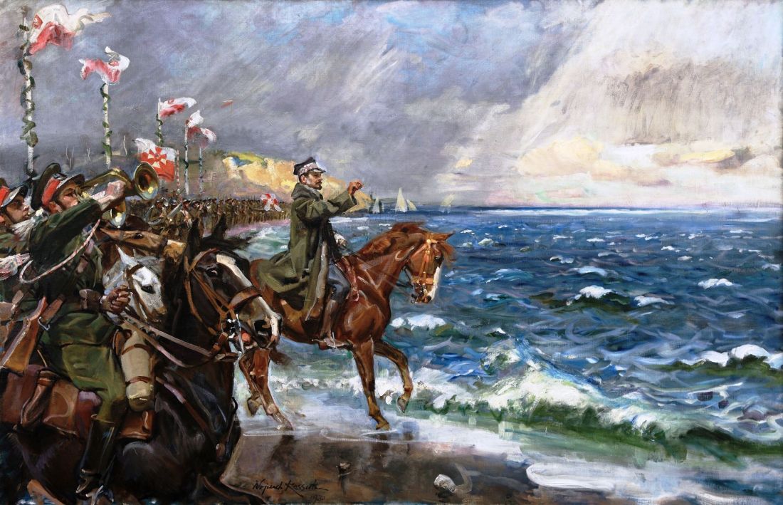 Wojciech Kossak, Zaślubiny Polski z morzem, 1930