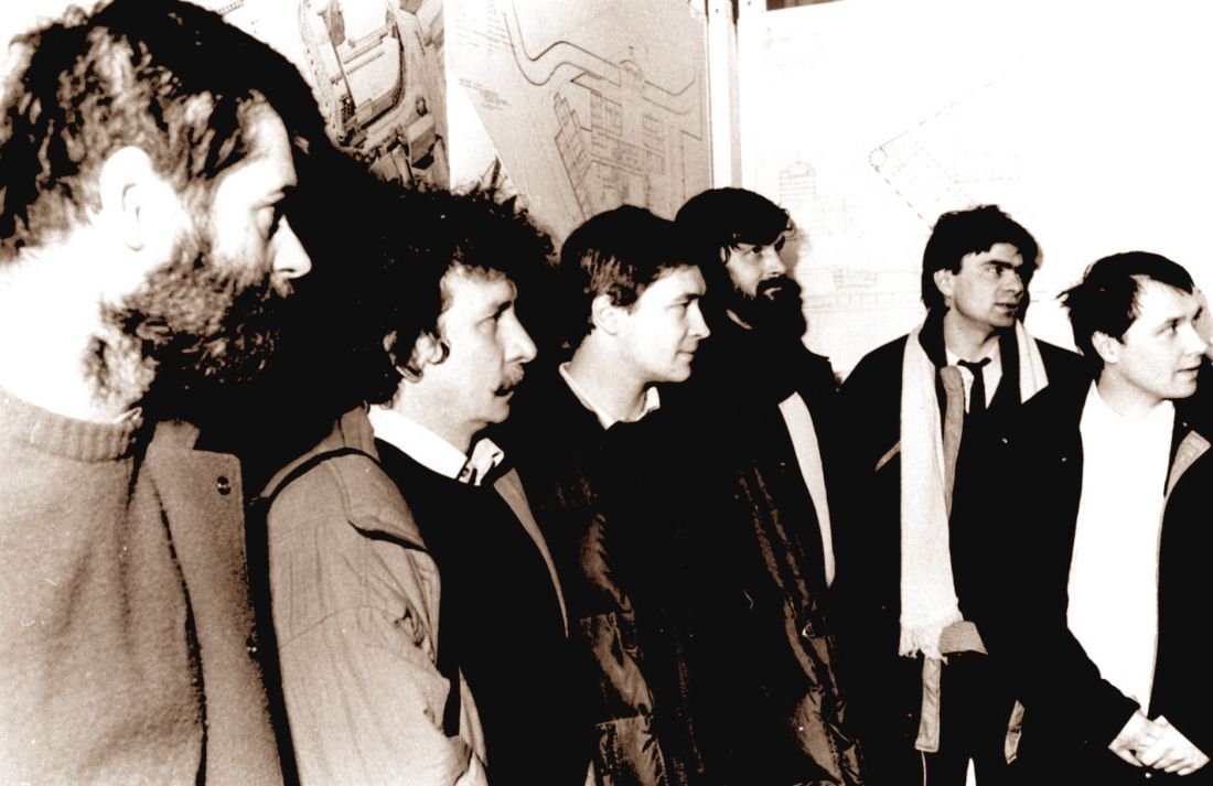 na zdjęciu: Jerzy Szczepanik-Dzikowski, Wojciech Zych i Maciej Miłobędzki