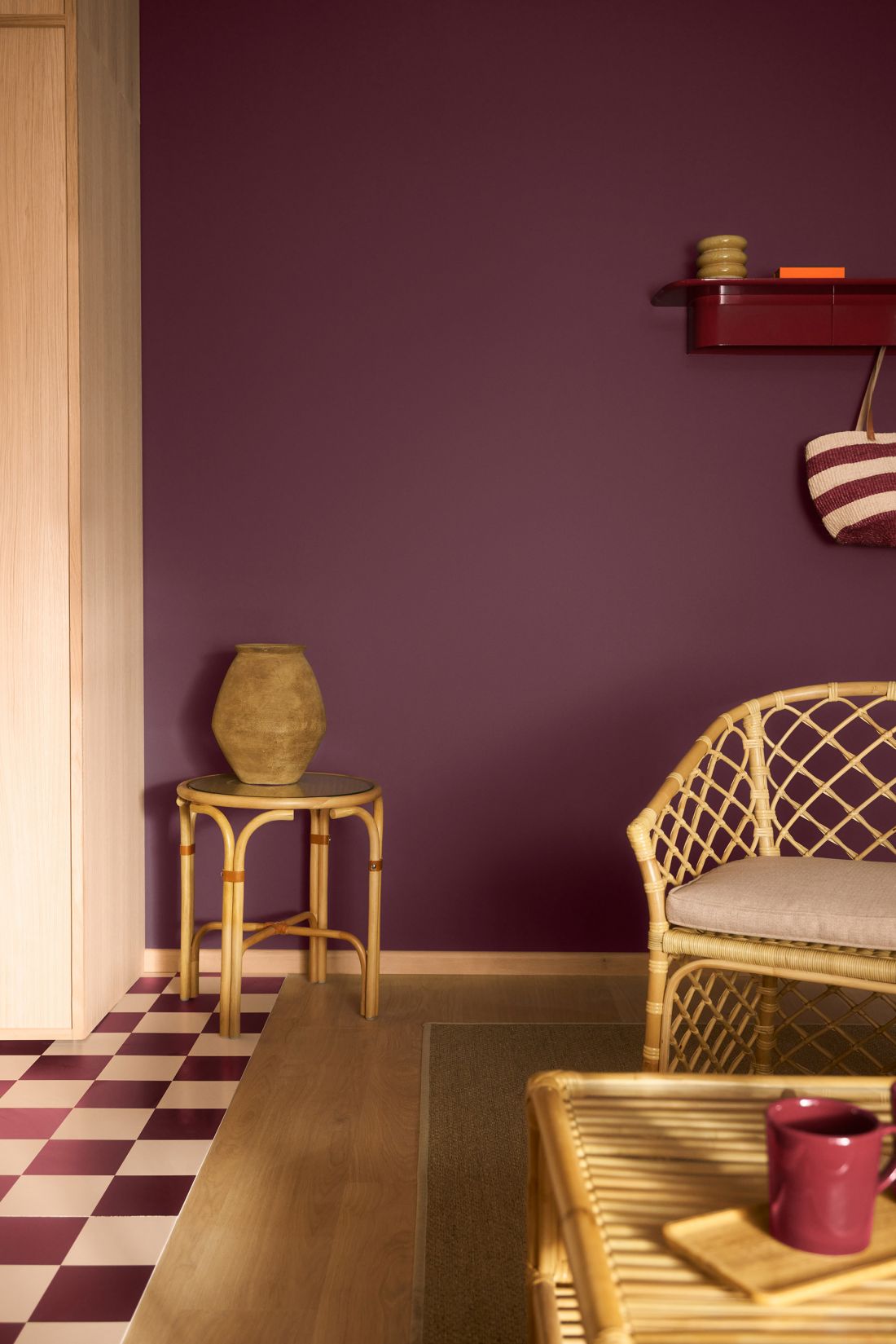 Tikkurila Optiva Matt 5 - M425 Beetroot
