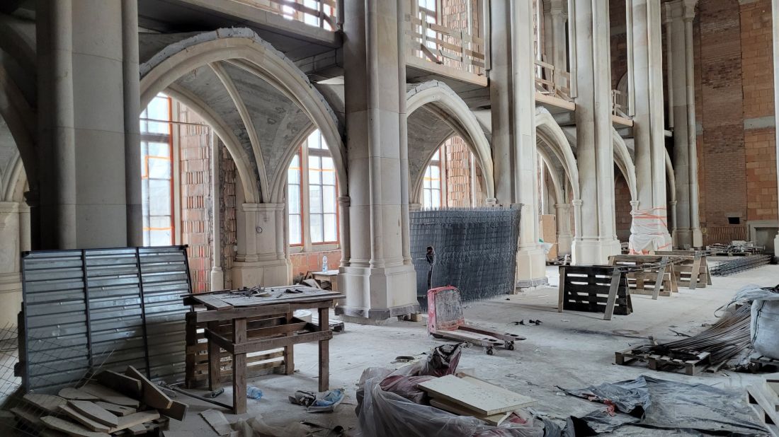 Zamek w Stobnicy, proj. W. Szeszuła, marzec 2024