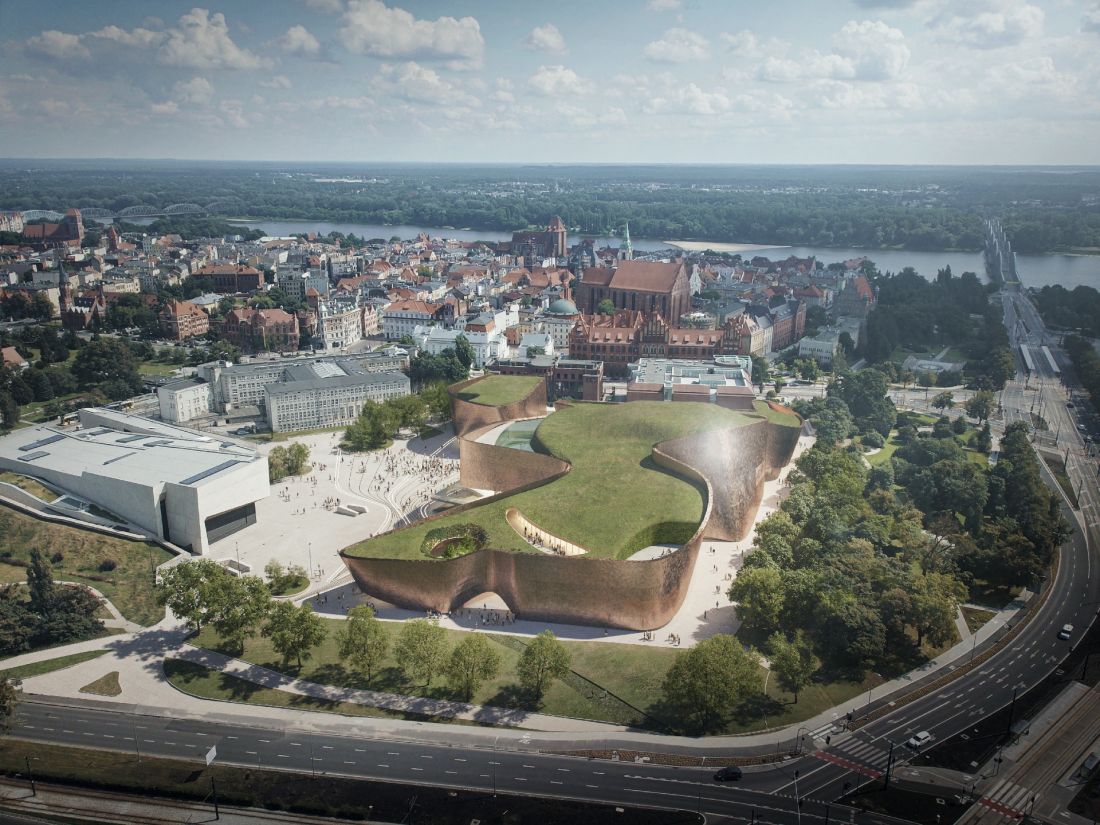 Europejskie Centrum Filmowe Camerimage, Toruń, projekt konkursowy (wyróżnienie): 2021