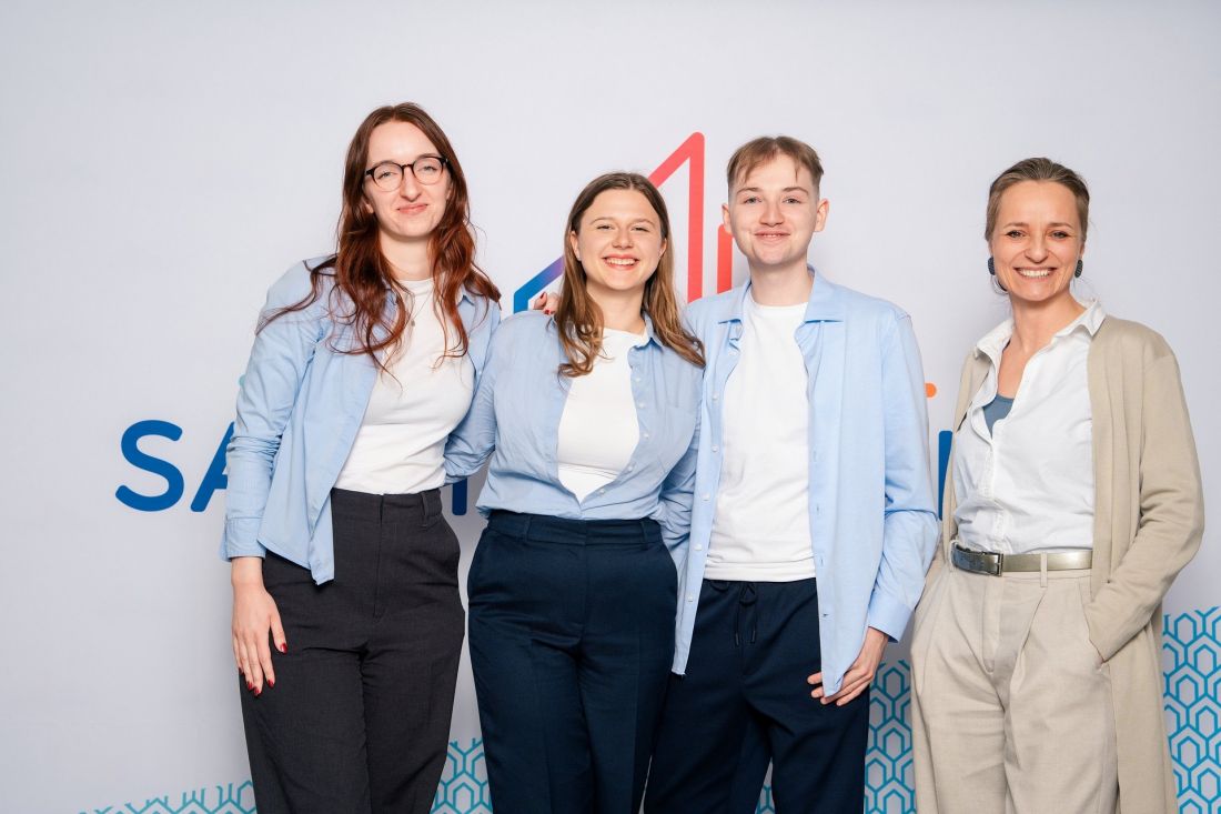 I miejsce oraz wyróżnienie w kategorii „Design” – zespół Julia Będkowska, Daniel Bobrowski, Paulina Olschowka, promotorka dr inż. arch. Aleksandra Witeczek