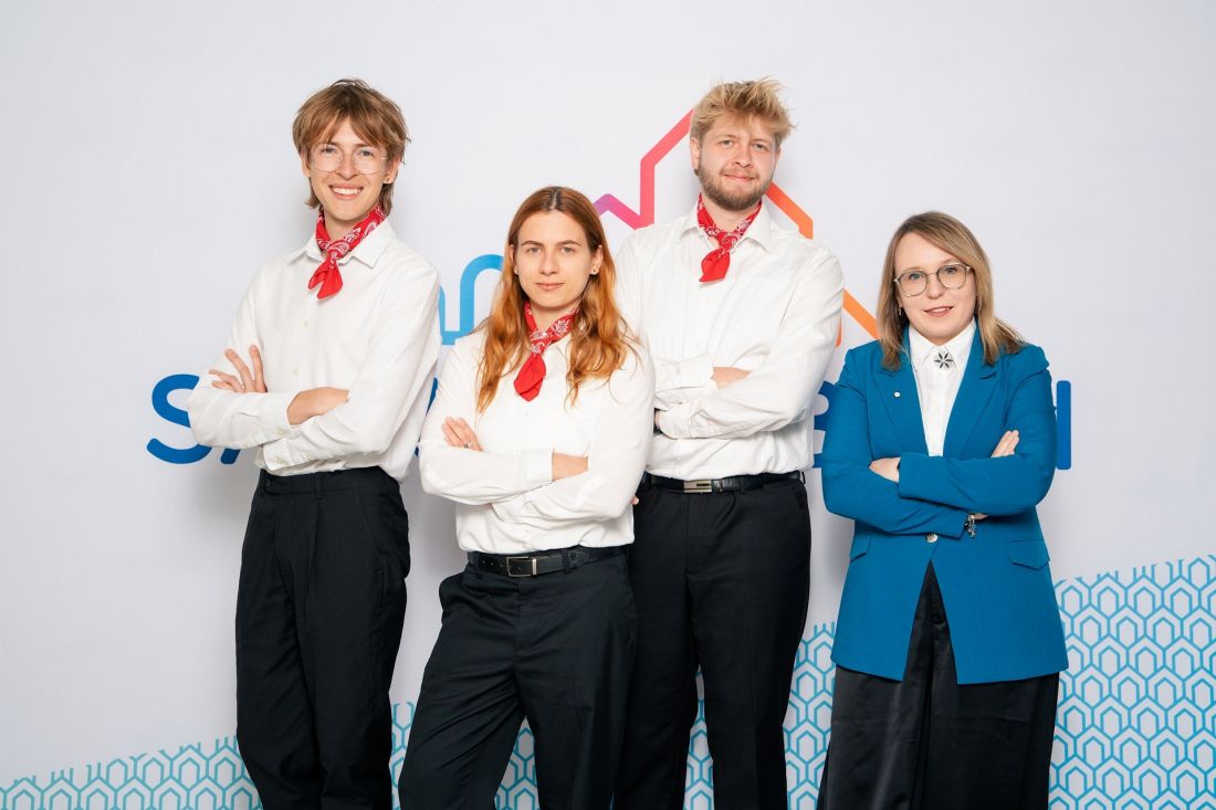 II miejsce – zespół Dominik Gromek, Paweł Mordeja, Alicja Smoczyk, opiekunka dr inż. arch. Anna Berbesz-Wyrodek.